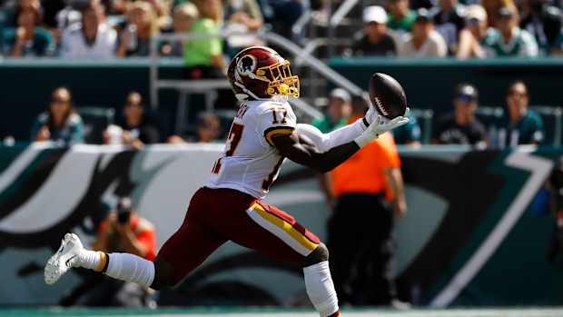 (AP Photo/Michael Perez) Terry McLaurin